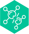 Molecular chain being split
