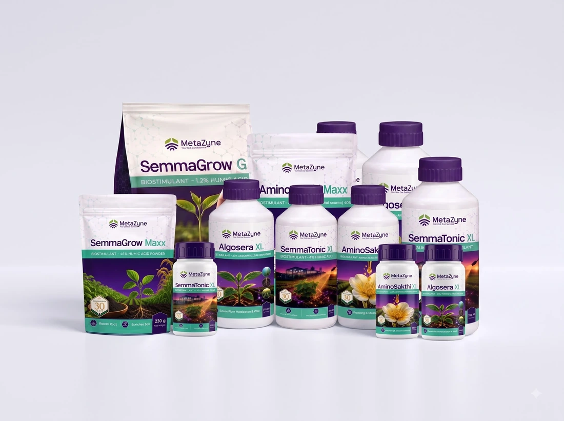 MetaZyne biostimulant product range