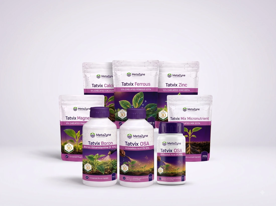 MetaZyne Tatvix fertilizer product range