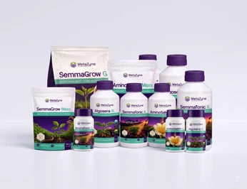 SemmaGrow, Algosera XL, SemmaTonic XL and AminoSakthi biostimulant lineup