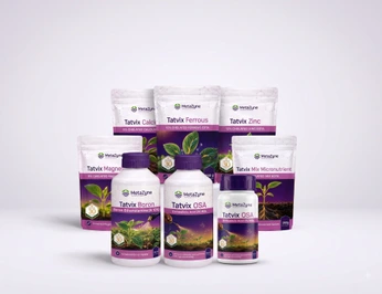 Tatvix chelated micronutrient fertilizer lineup