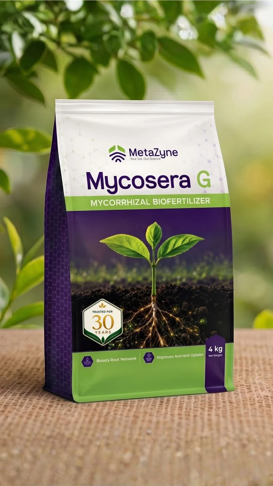 Mycosera G mycorrhizal biofertilizer pack