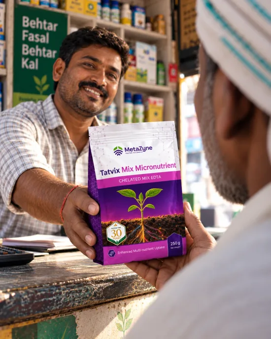 Farmer sowing seed by hand beside the pack